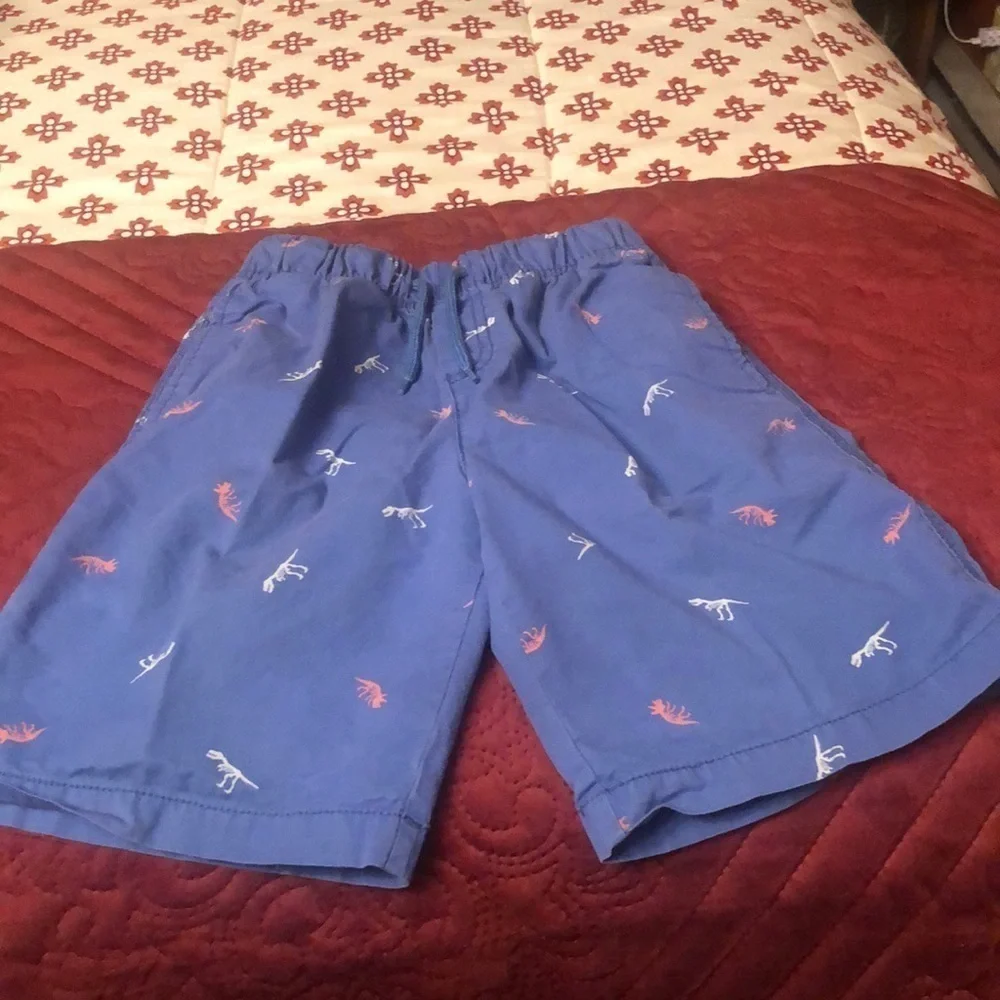 Blue boy shorts